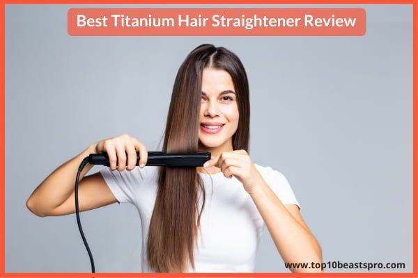 titanium hair straightener